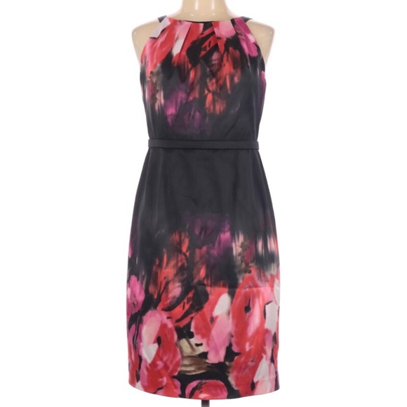 Tahari Dresses & Skirts - Tahari Floral Print Sleeveless Midi Dress size 10